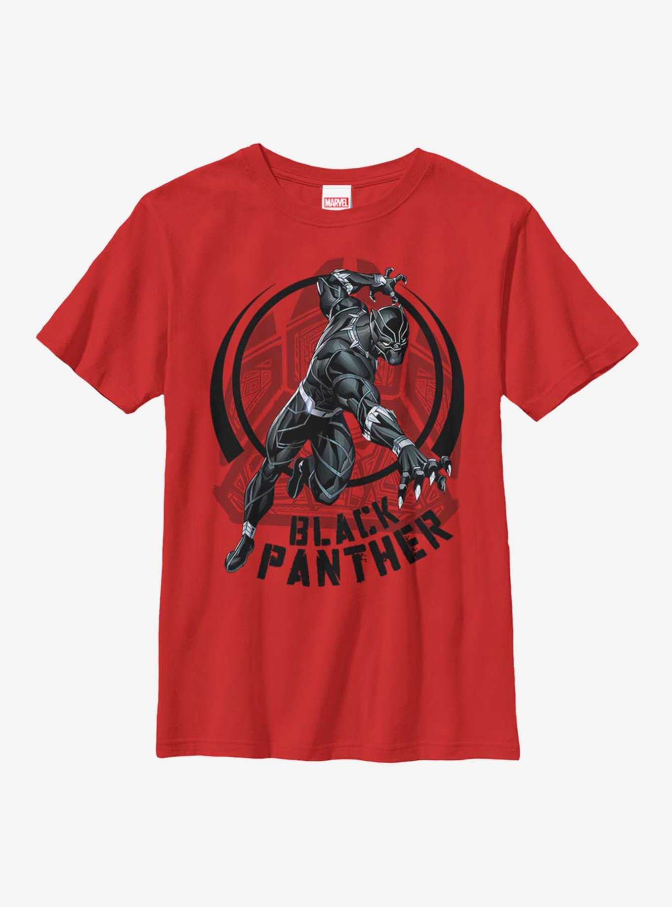 Marvel Black Panther Attack Youth T-Shirt, , hi-res