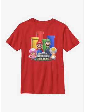 Nintendo Super Mario Deluxe Youth T-Shirt, , hi-res