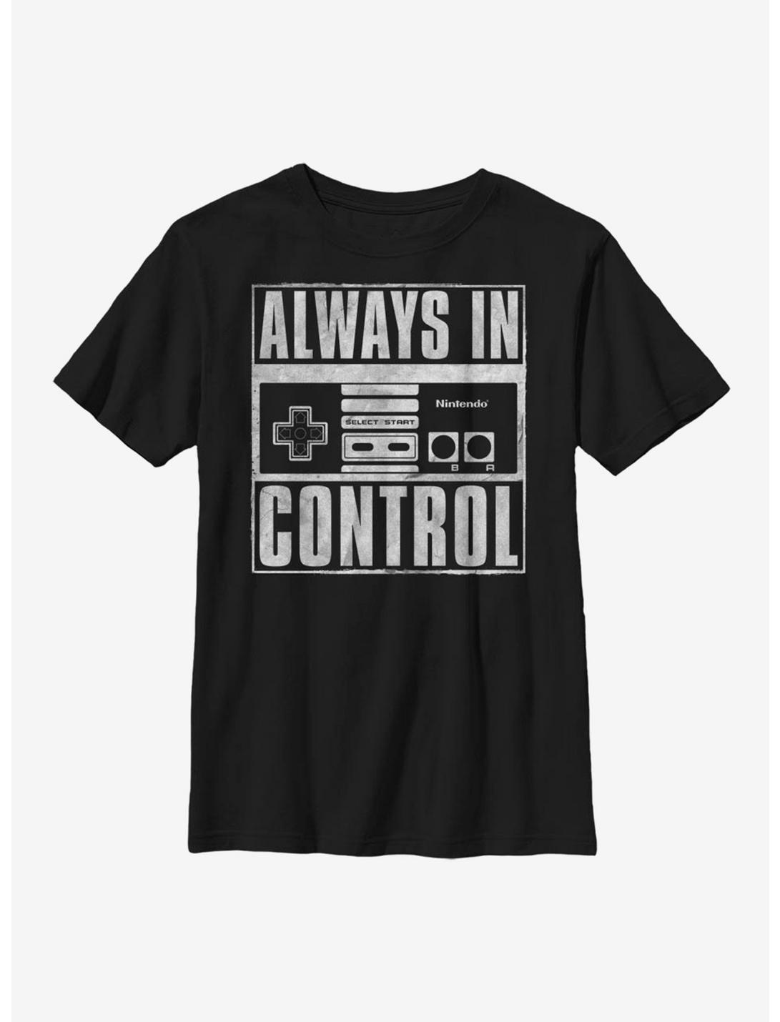 Nintendo Super Mario Outta Control Youth T-Shirt, BLACK, hi-res