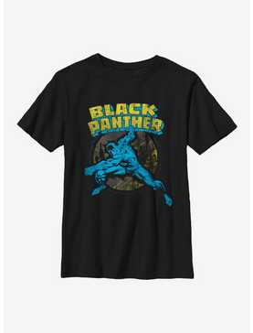 Marvel Black Panther Retro Panther Youth T-Shirt, , hi-res
