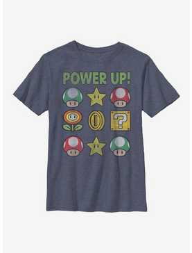 Nintendo Super Mario Power Youth T-Shirt, , hi-res
