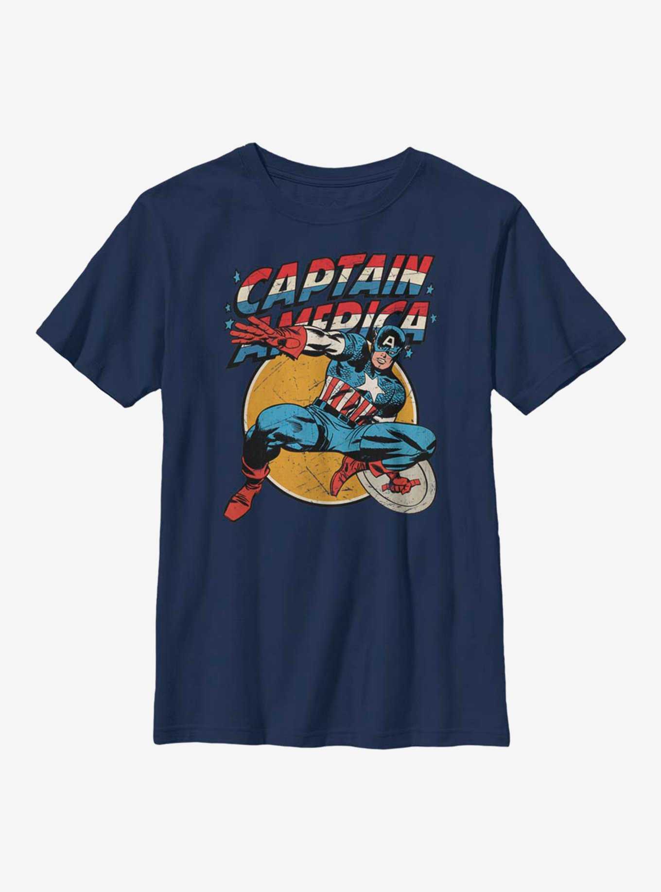 Marvel Captain America Captain Youth T-Shirt, , hi-res