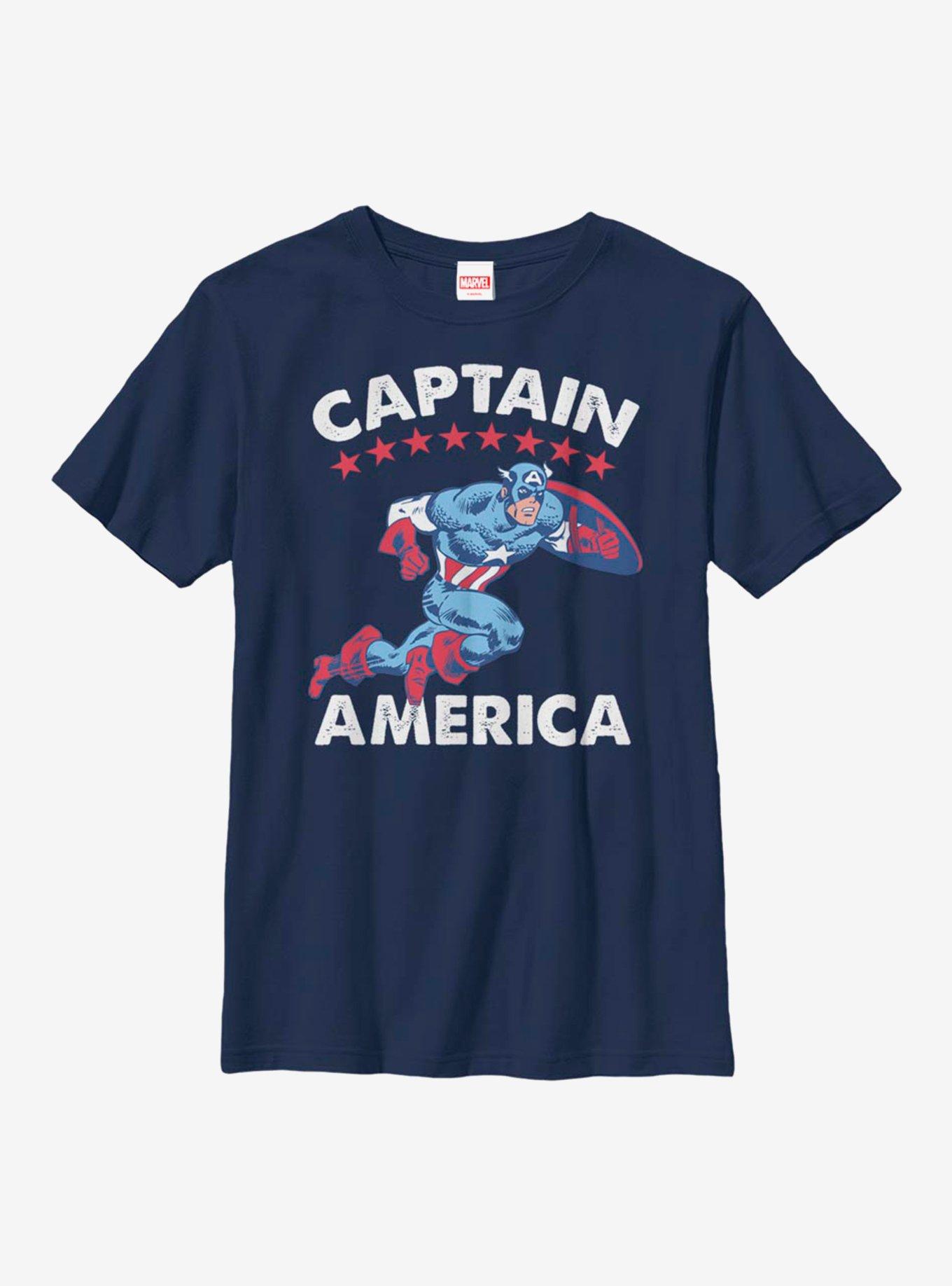 Marvel Captain America Americana Youth T-Shirt, , hi-res