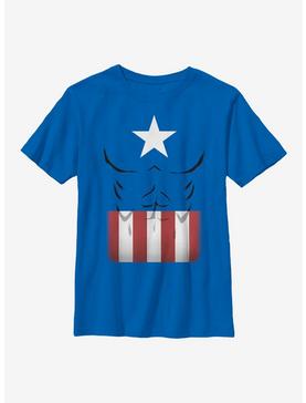 Marvel Captain America Captain Simple Suit Youth T-Shirt, , hi-res
