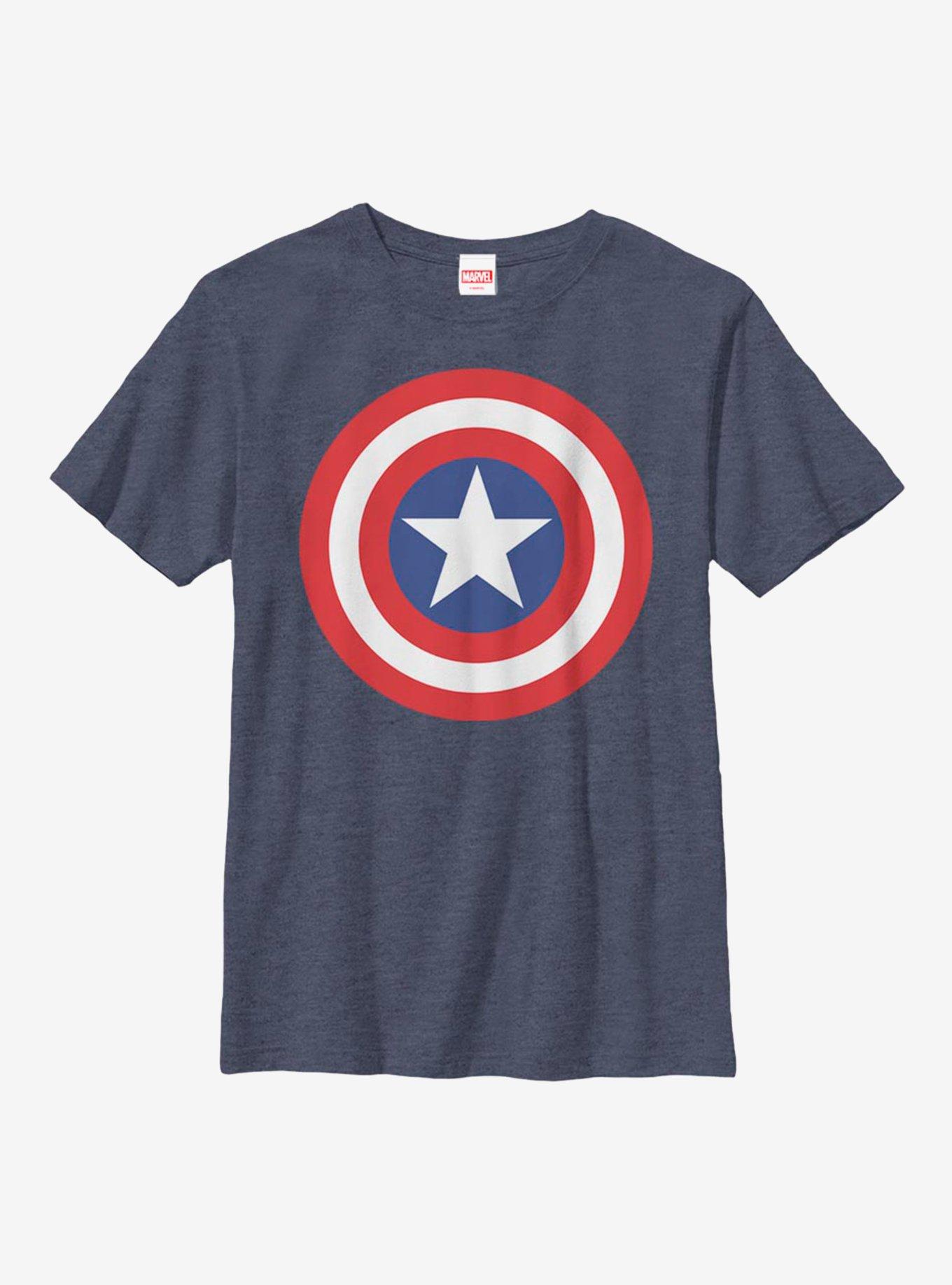 Marvel Captain America Classic Shield Youth T-Shirt, , hi-res