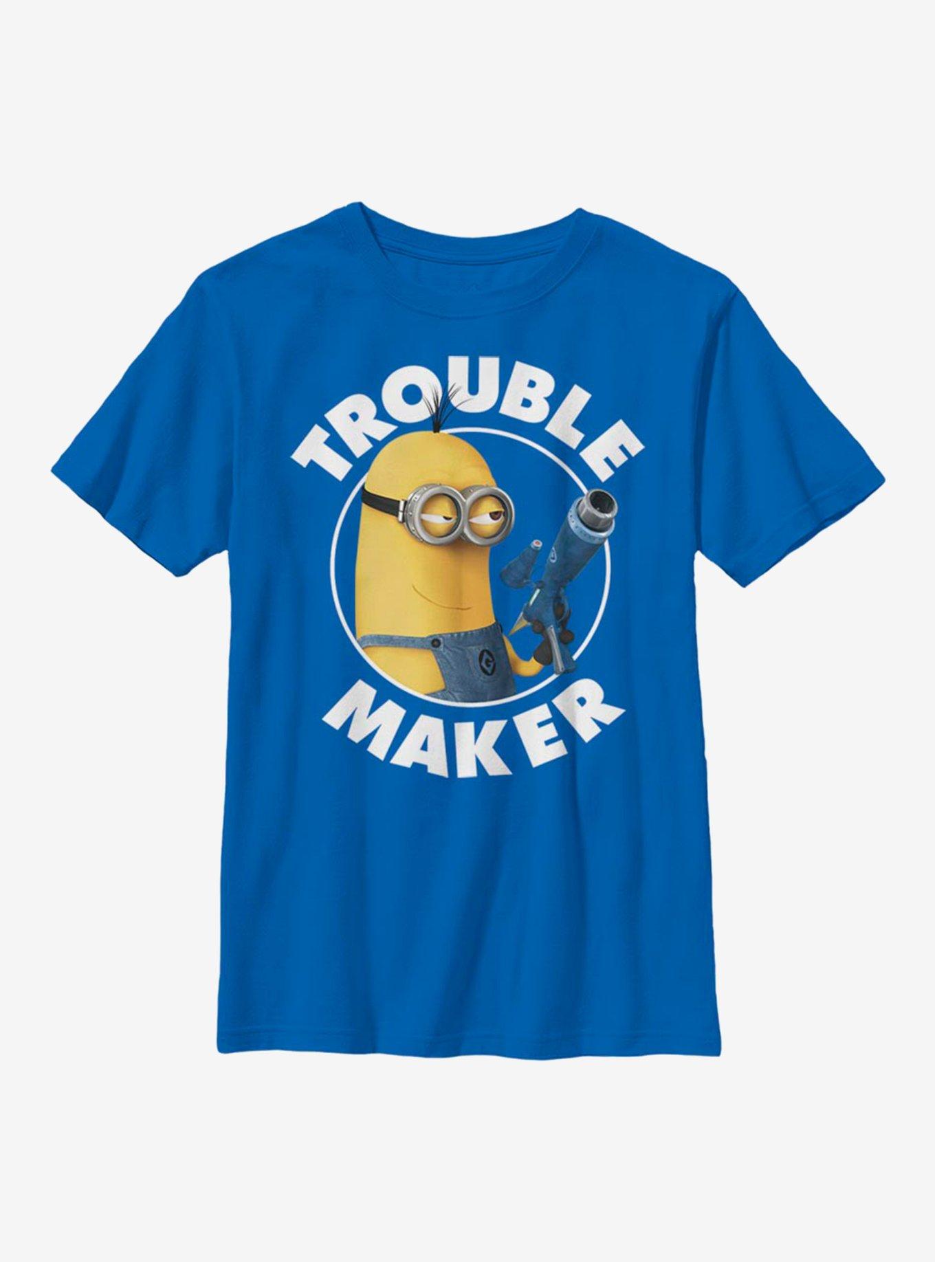 Despicable Me Minions Trouble Maker Youth T-Shirt, , hi-res