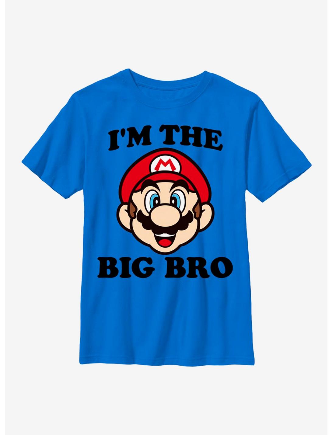 Nintendo Super Mario Big Bro Youth T-Shirt, ROYAL, hi-res