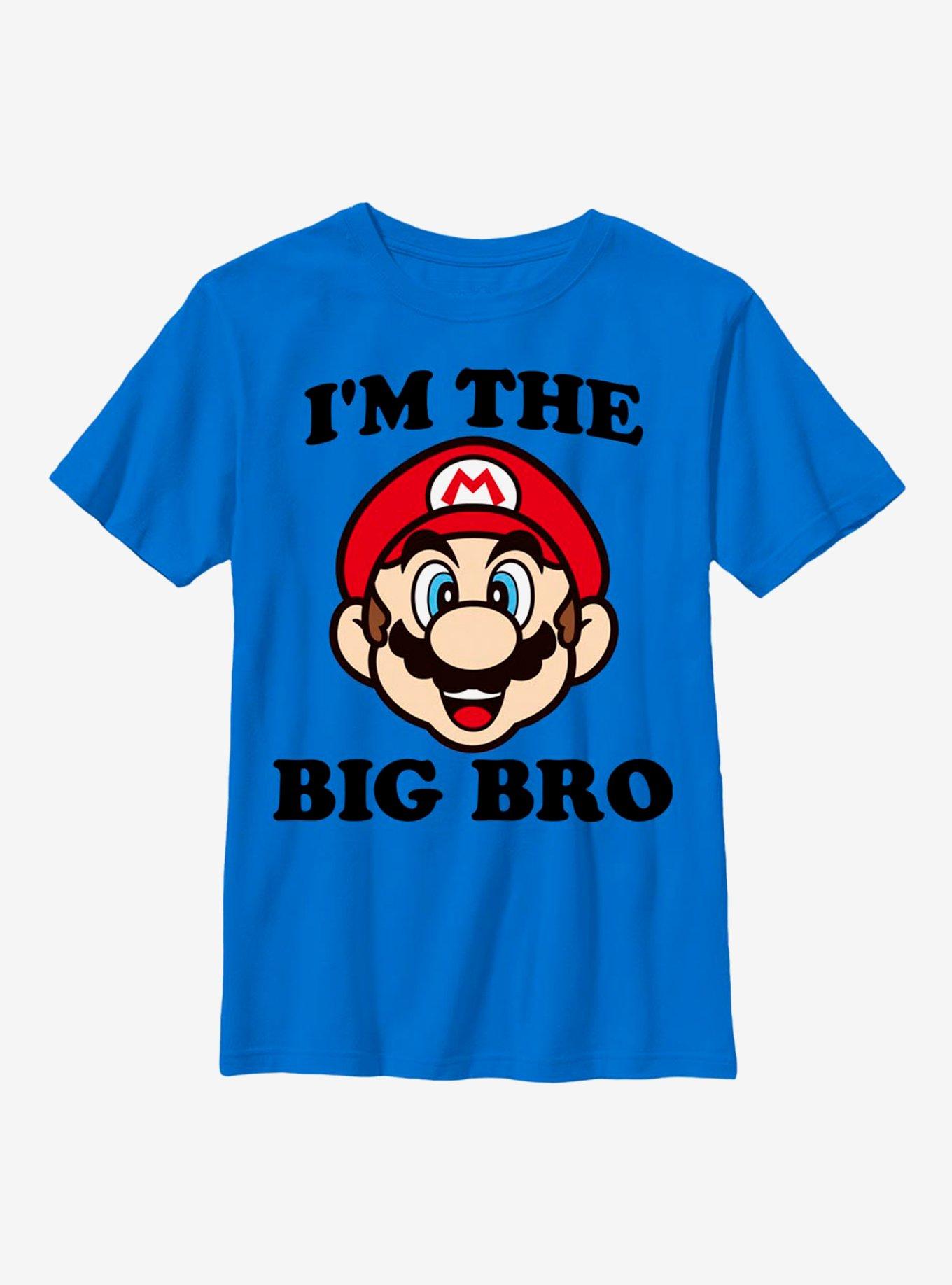 Nintendo Super Mario Big Bro Youth T-Shirt, ROYAL, hi-res