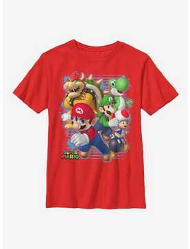Nintendo Super Mario Blast Out Youth T-Shirt, , hi-res