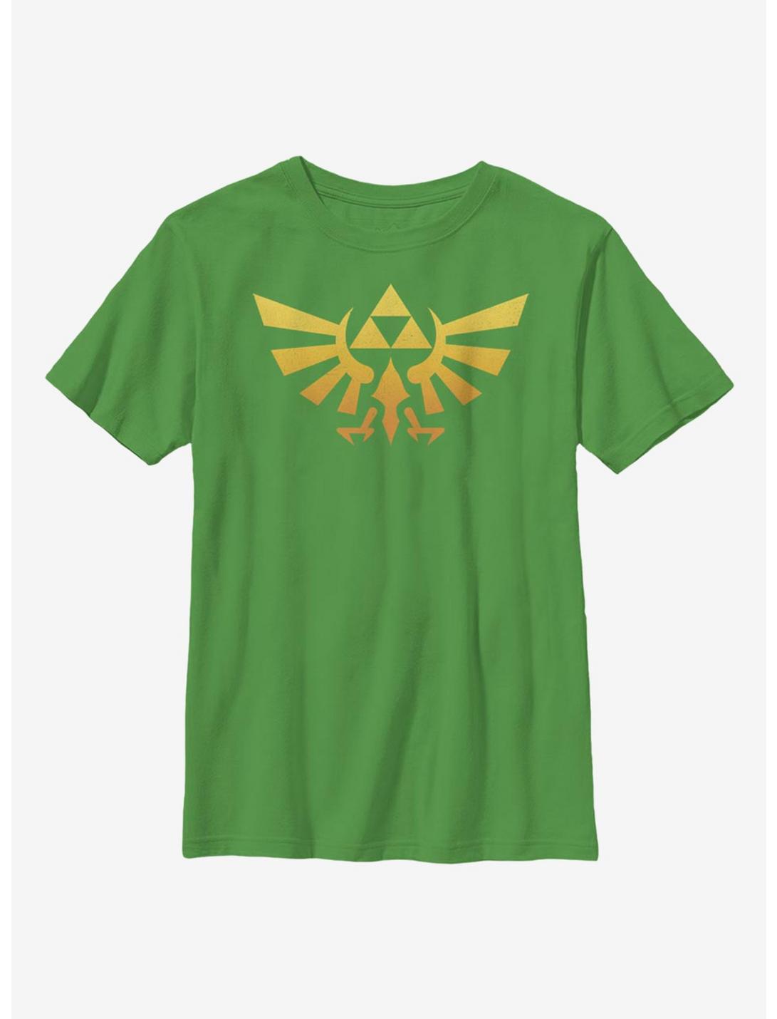 Nintendo The Legend Of Zelda Gradientforce Youth T-Shirt, KELLY, hi-res