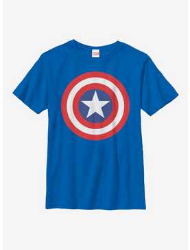 Marvel Captain America Classic Shield Youth T-Shirt, , hi-res