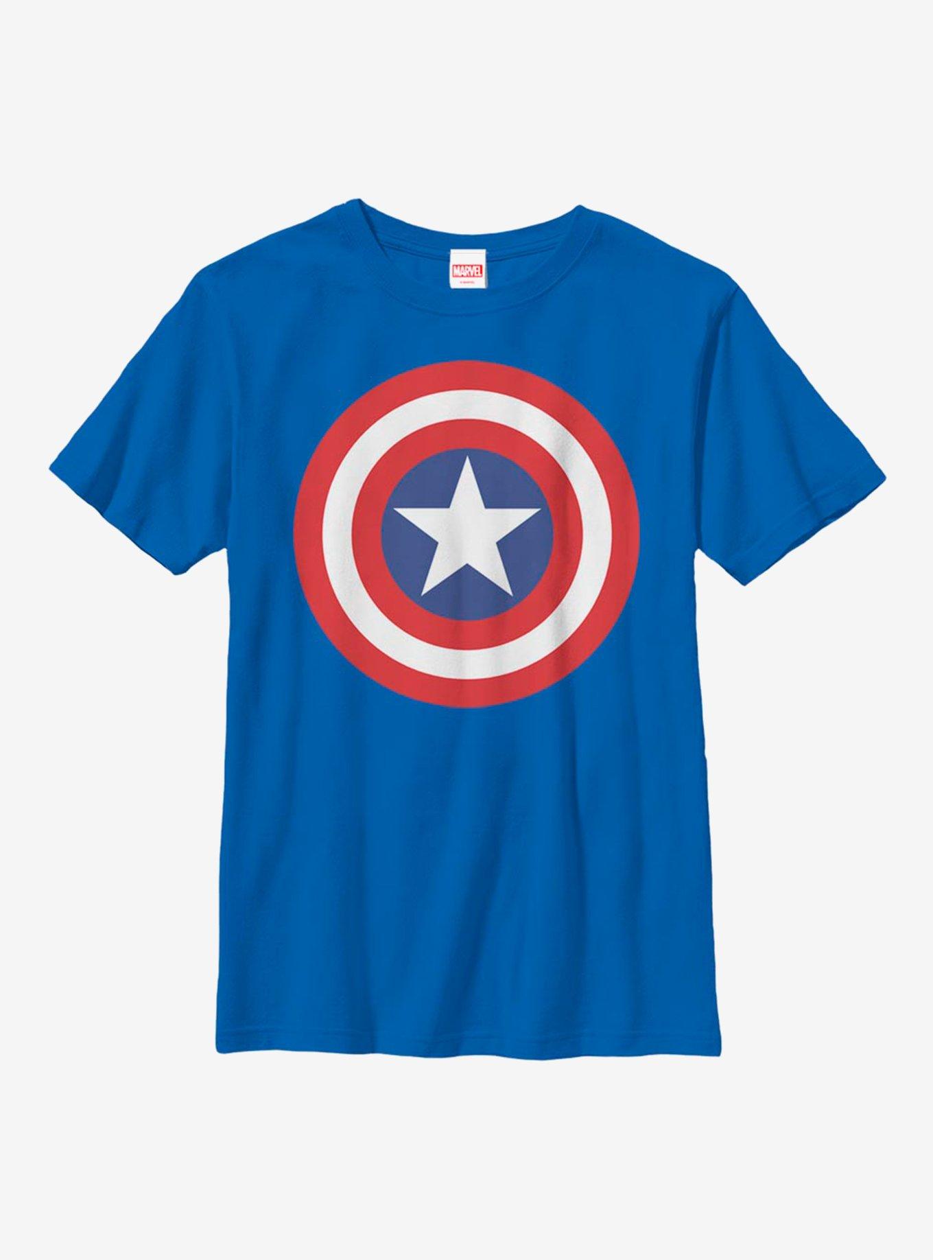 Marvel Captain America Classic Shield Youth T-Shirt, , hi-res