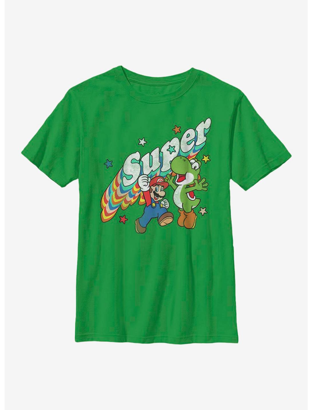 Nintendo Super Mario Super Friends Youth T-Shirt, KELLY, hi-res
