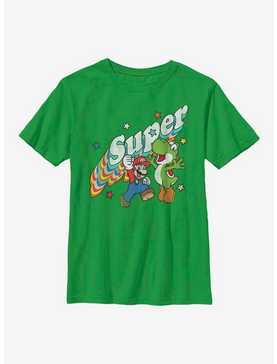 Nintendo Super Mario Super Friends Youth T-Shirt, , hi-res