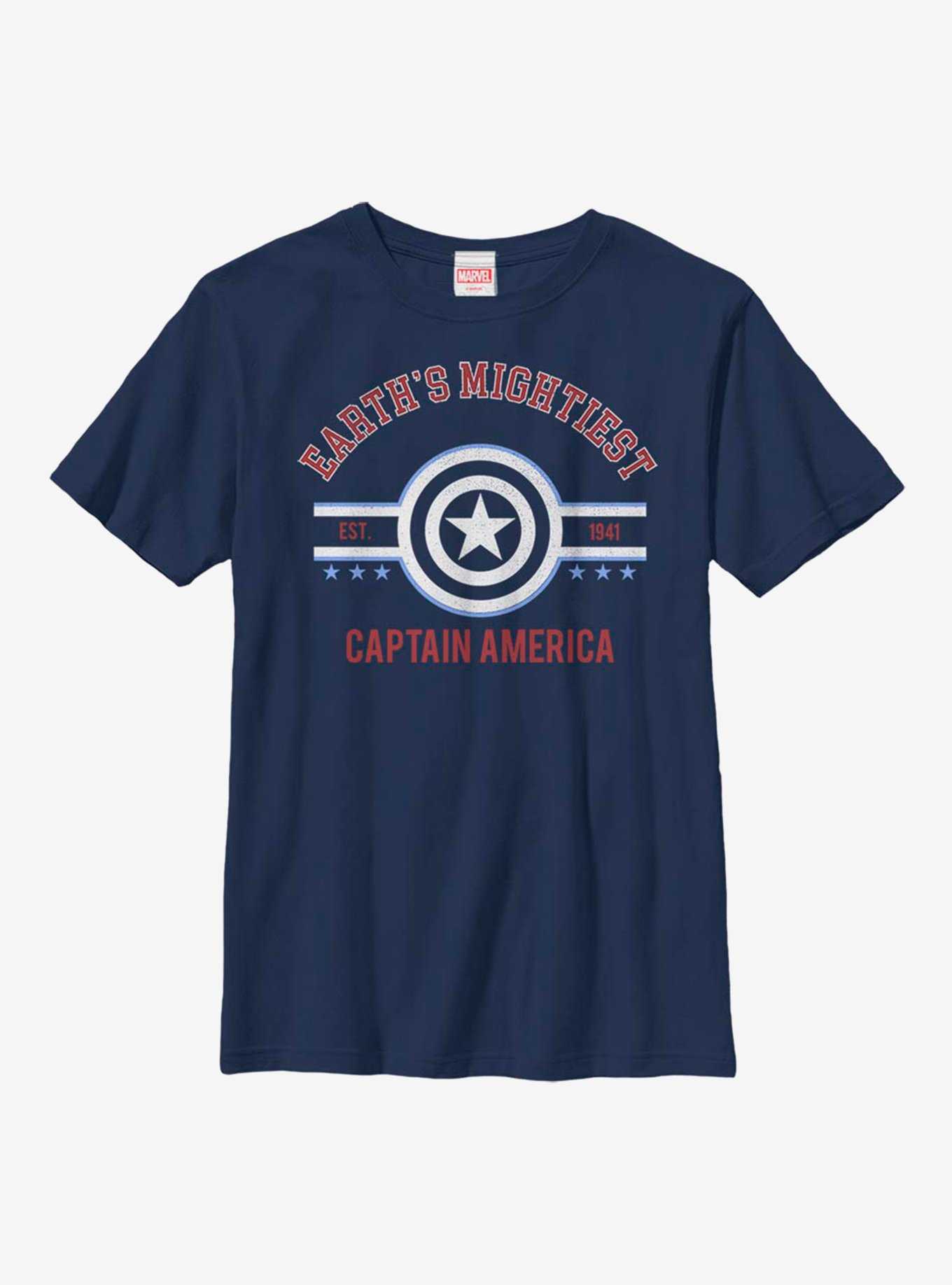 Marvel Captain America Mighty Captain Youth T-Shirt, , hi-res