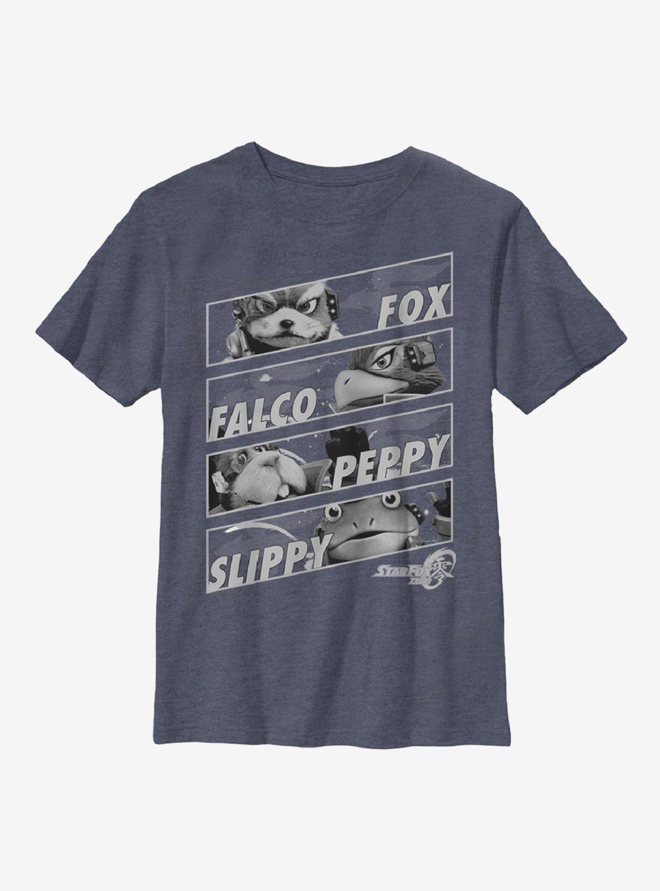 Nintendo Star Fox Team Change Youth T-Shirt, , hi-res