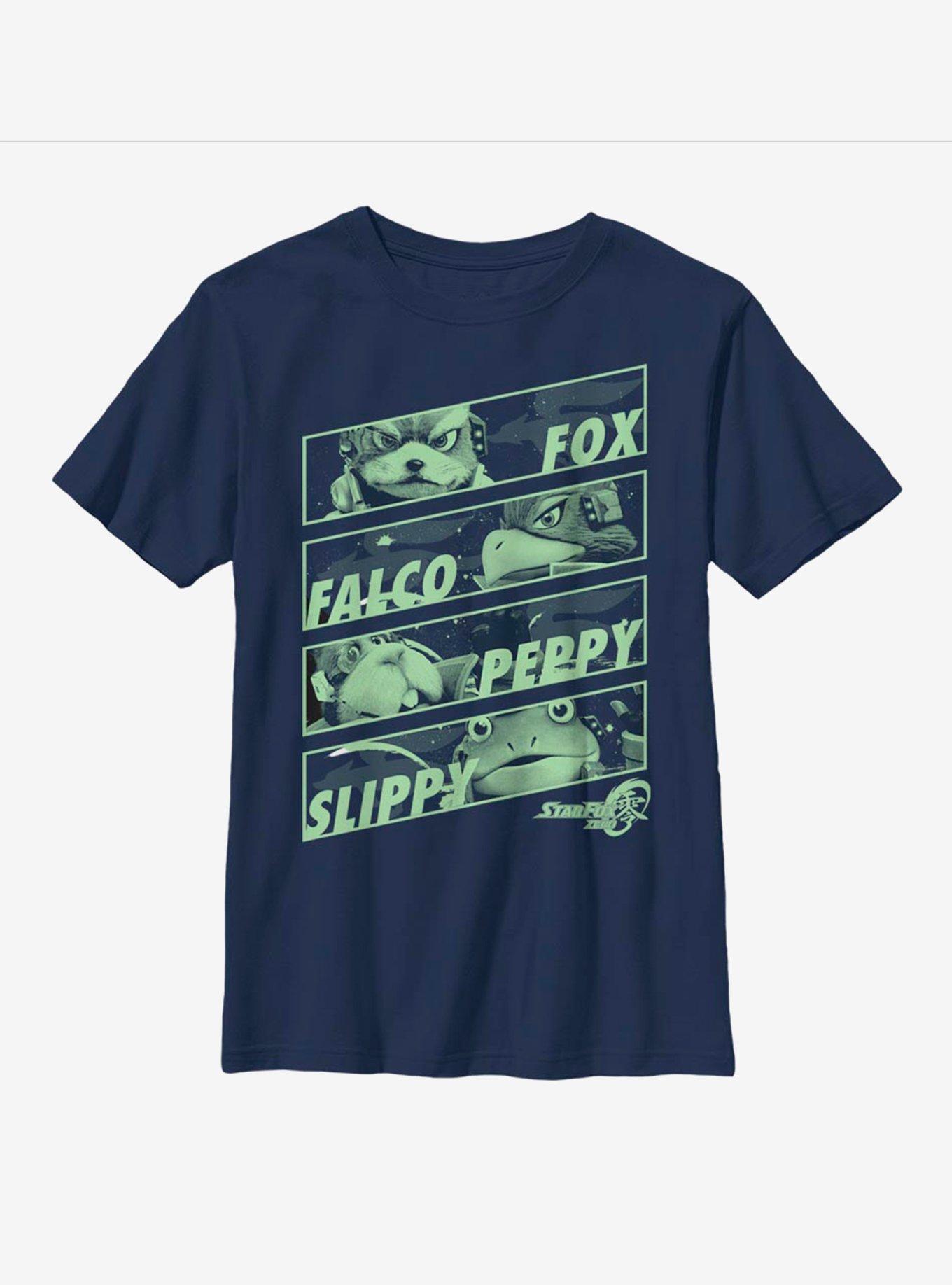Nintendo Star Fox Team Change Youth T-Shirt, , hi-res
