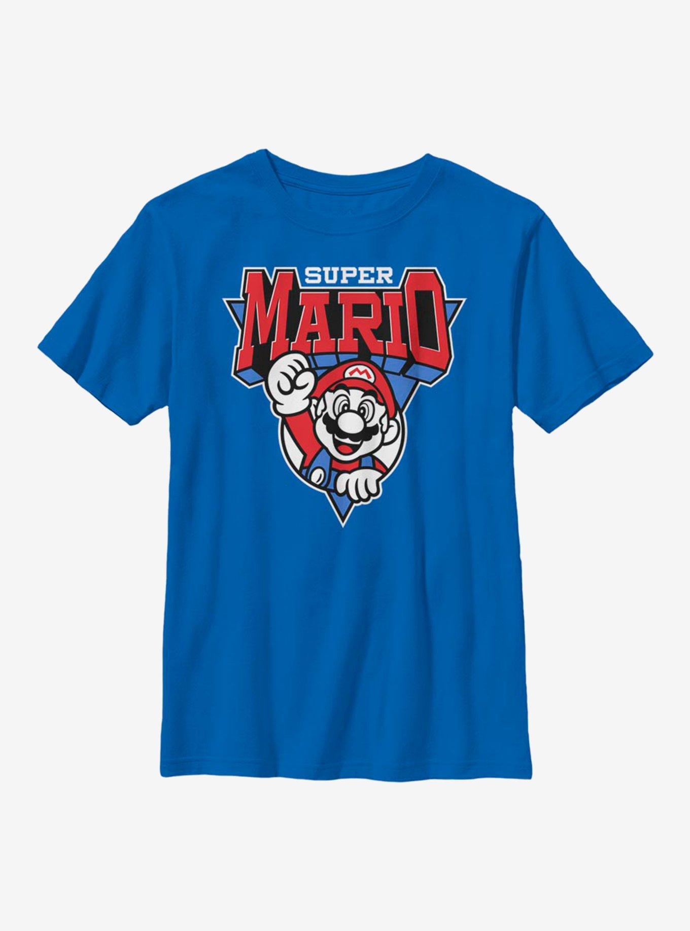 Nintendo Super Mario Team Mario Youth T-Shirt, , hi-res