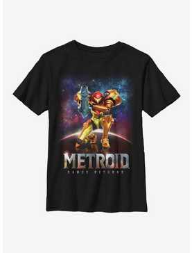 Nintendo Traditional Metroid Cover Youth T-Shirt, , hi-res