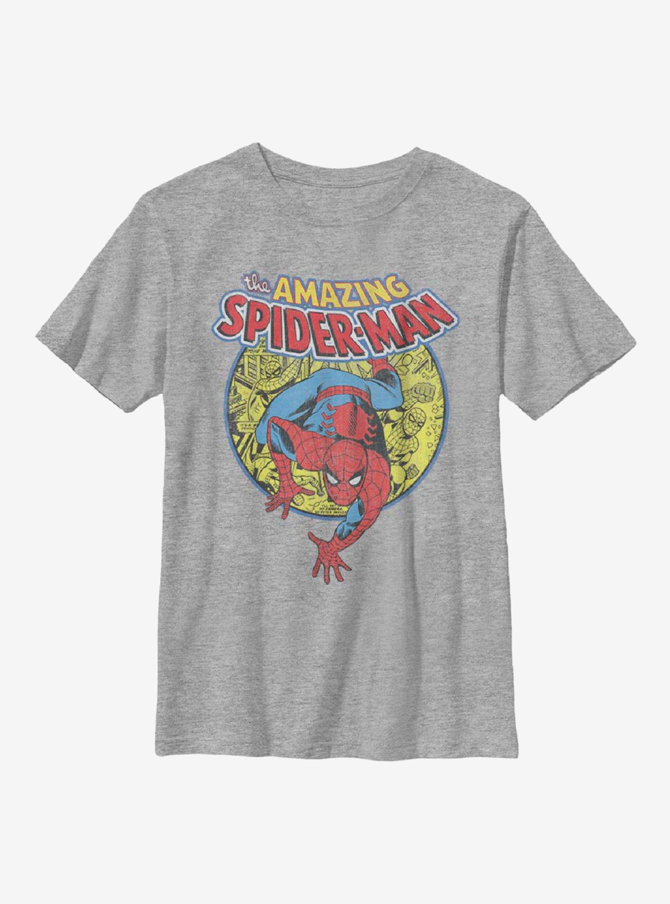 Marvel Spider-Man Urban Hero Youth T-Shirt, ATH HTR, hi-res