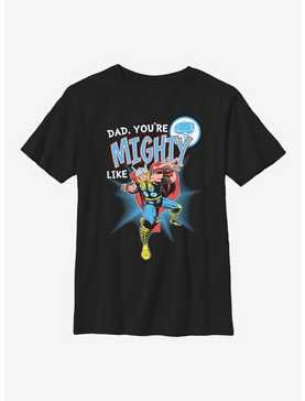 Marvel Thor Mighty like Dad Youth T-Shirt, , hi-res