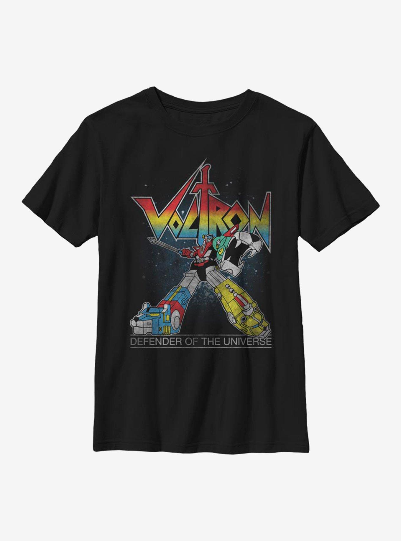 Voltron: Legendary Defender OF The Universe Youth T-Shirt, BLACK, hi-res