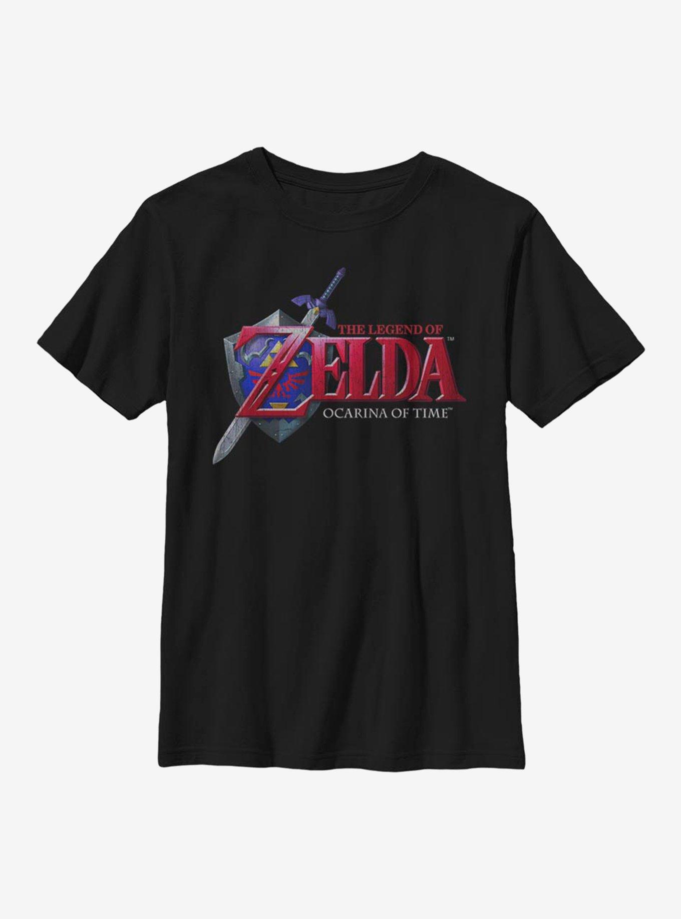 Nintendo The Legend Of Zelda Hey Ocarina Youth T-Shirt, BLACK, hi-res