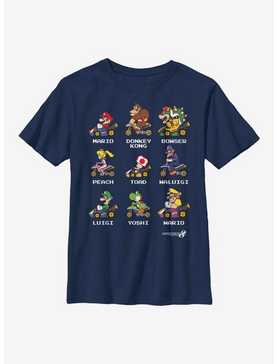 Nintendo Super Mario Kart Racers Youth T-Shirt, , hi-res