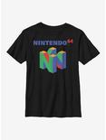 Nintendo N64 Logo Youth T-Shirt, BLACK, hi-res
