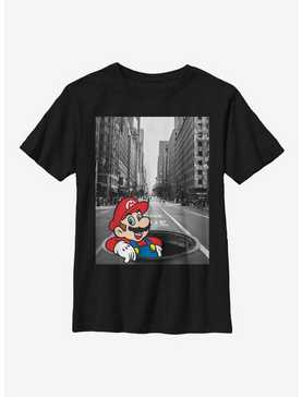 Nintendo Super Mario Street Thinker Youth T-Shirt, , hi-res