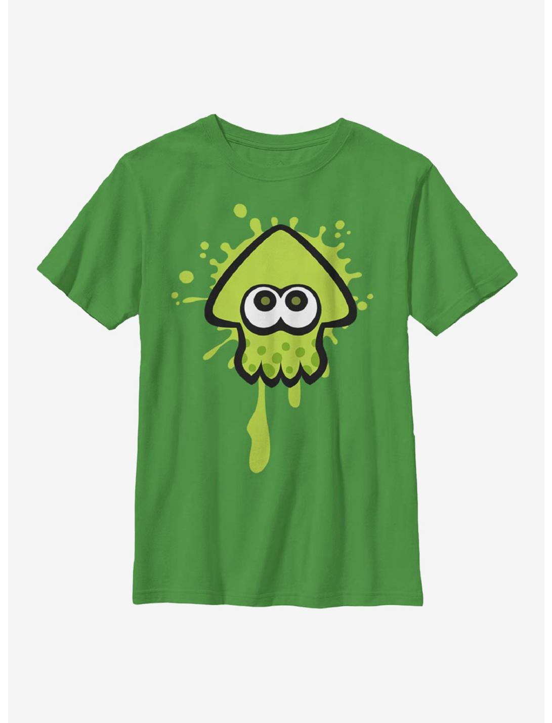 Nintendo Splatoon Team Green Youth T-Shirt, KELLY, hi-res