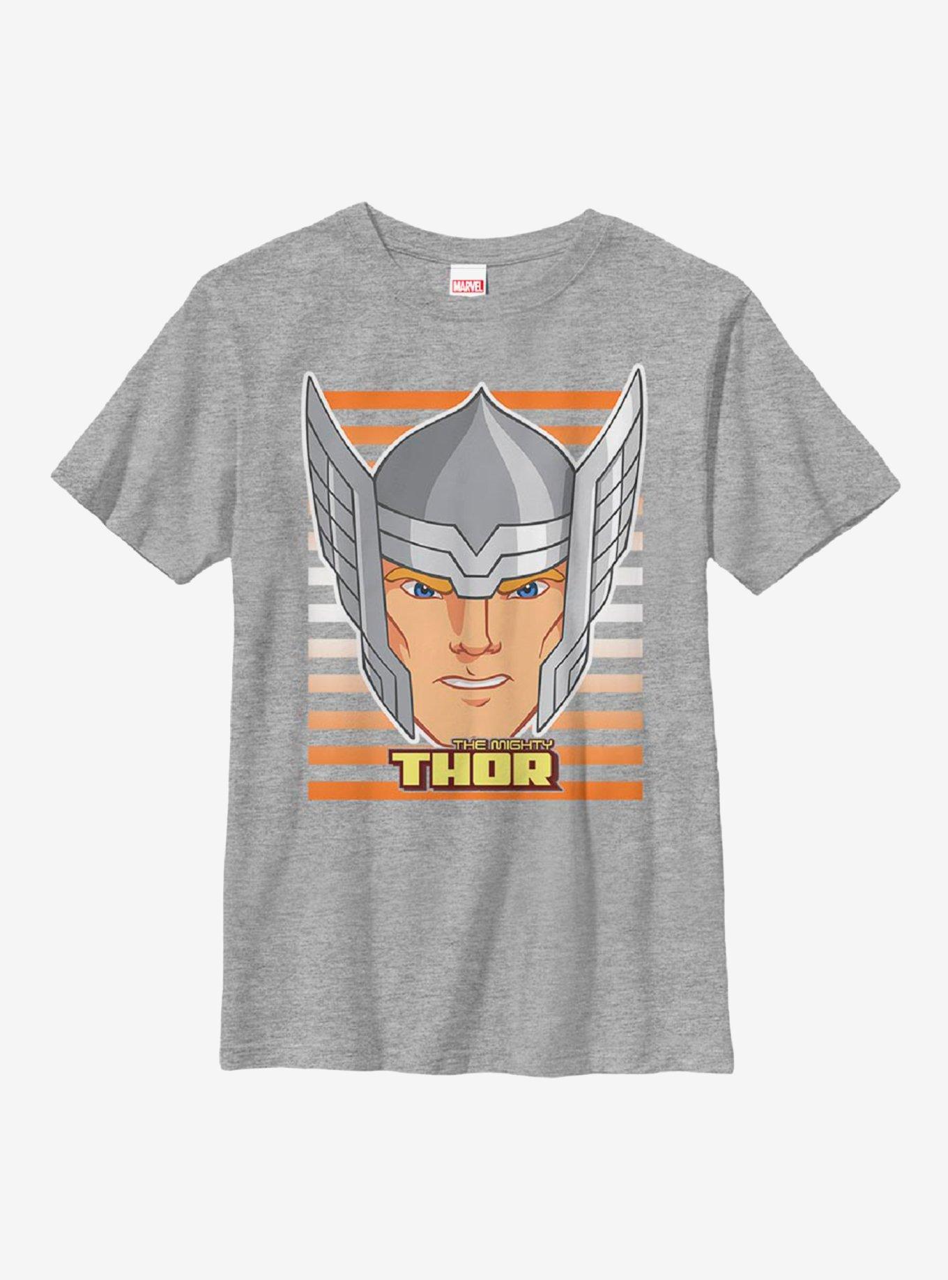 Marvel Thor Big Face Youth T-Shirt, , hi-res