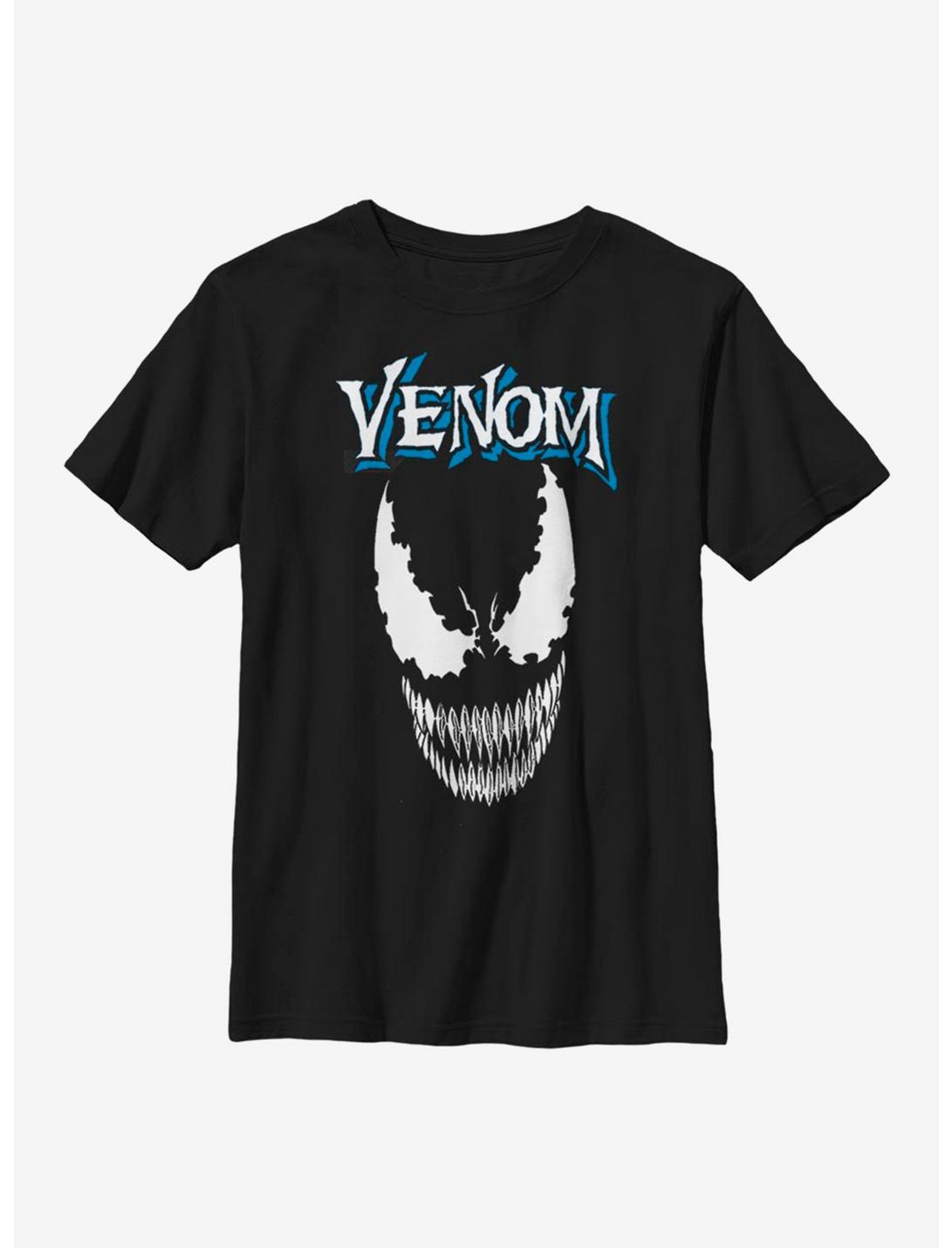 Marvel Venom Crest Youth T-Shirt, BLACK, hi-res