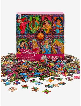 Disney Princess Stained Glass 1000-Piece Puzzle, , hi-res