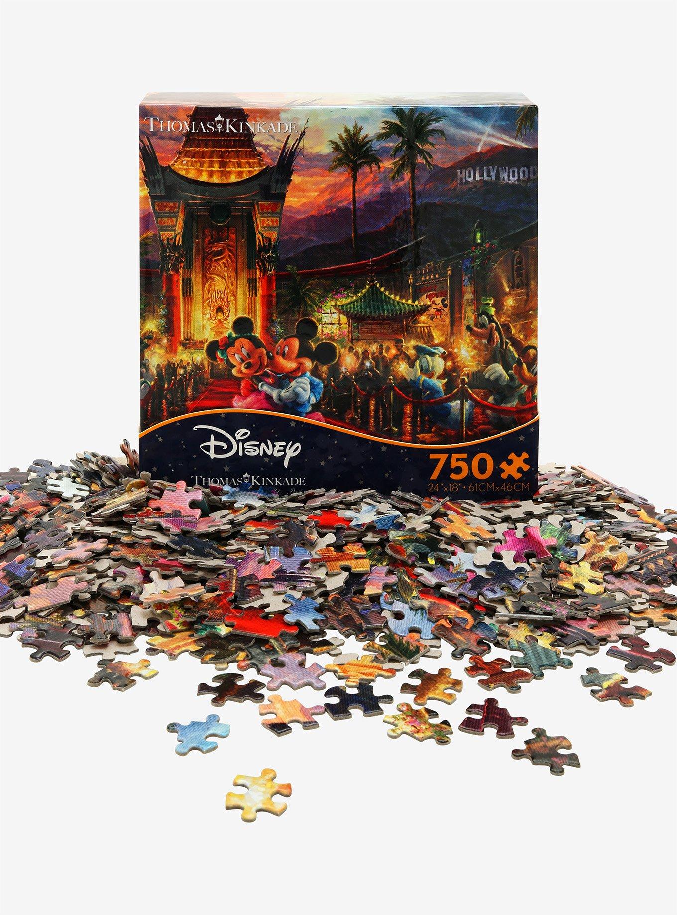 Disney Mickey and Minnie Chinese Theater Puzzle, , hi-res