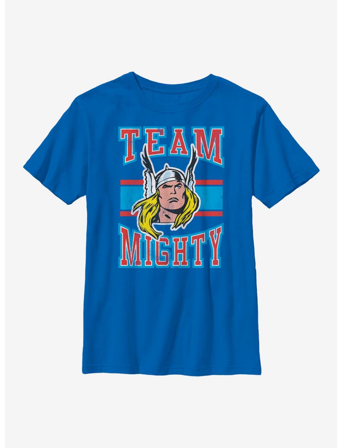 Marvel Thor Team Mighty Youth T-Shirt, ROYAL, hi-res
