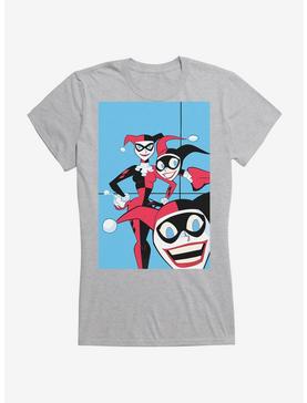 DC Comics Batman Harley Quinn Clones Girls T-Shirt, HEATHER, hi-res