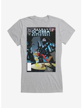 DC Comics Batman Harley Quinn Gotham Adventures Girls T-Shirt, HEATHER, hi-res