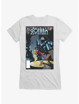 DC Comics Batman Harley Quinn Gotham Adventures Girls T-Shirt, WHITE, hi-res