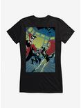 DC Comics Batman Harley Quinn Poison Ivy Girls T-Shirt, BLACK, hi-res