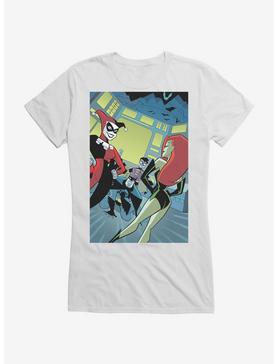 DC Comics Batman Harley Quinn Poison Ivy Girls T-Shirt, WHITE, hi-res