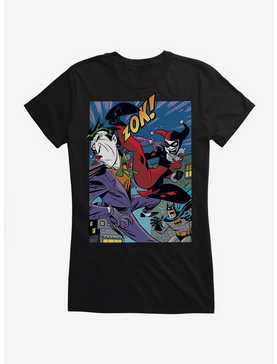 DC Comics Batman Harley Quinn Joker Kick Girls T-Shirt, , hi-res