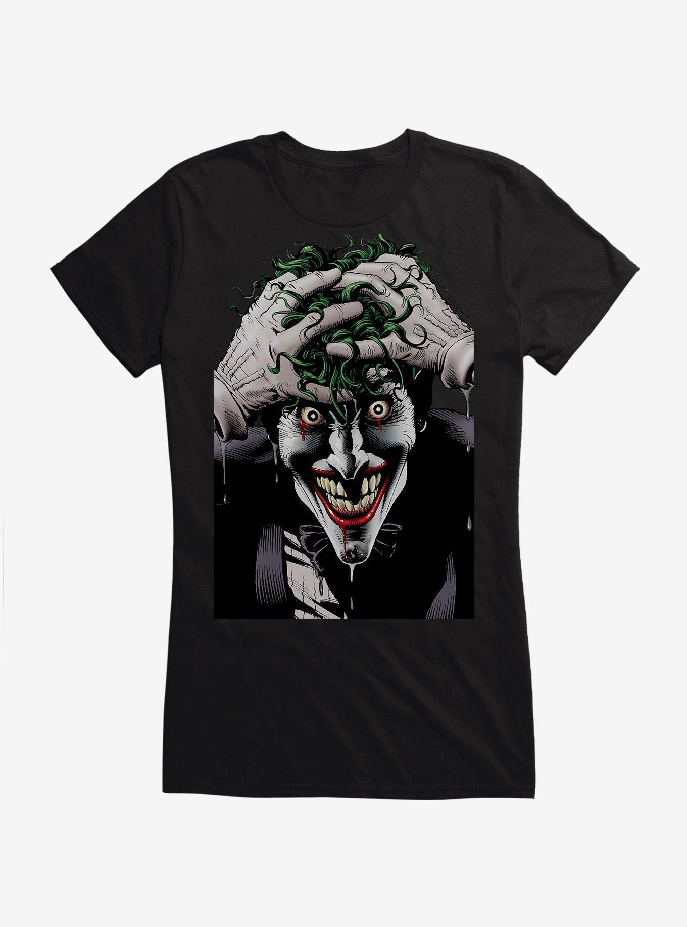 DC Comics Batman The Joker The Killing Joke Girls T-Shirt, BLACK, hi-res