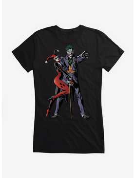 DC Comics Batman Harley Quinn and the Joker Girls T-Shirt, , hi-res