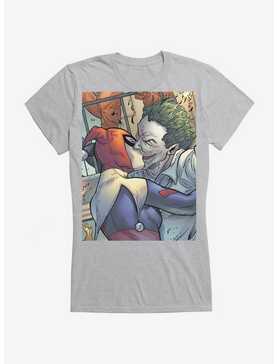 DC Comics Batman The Joker Harley Quinn Kiss Girls T-Shirt, , hi-res