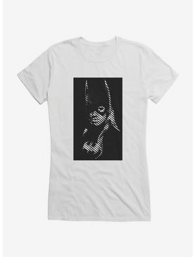 DC Comics Batman Batgirl Shadows Girls T-Shirt, WHITE, hi-res
