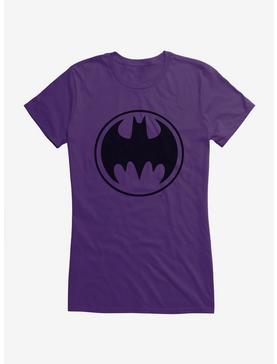 DC Comics Batman Circle Logo Girls T-Shirt, , hi-res