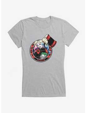 DC Comics Batman Harley Quinn Portrait Girls T-Shirt, , hi-res
