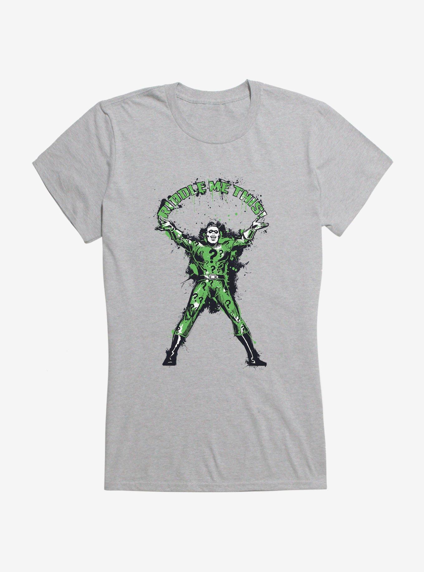 DC Comics Batman The Riddler Riddle Me This Girls T-Shirt, , hi-res