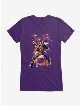 DC Comics Batman Two Face Trouble Girls T-Shirt, , hi-res